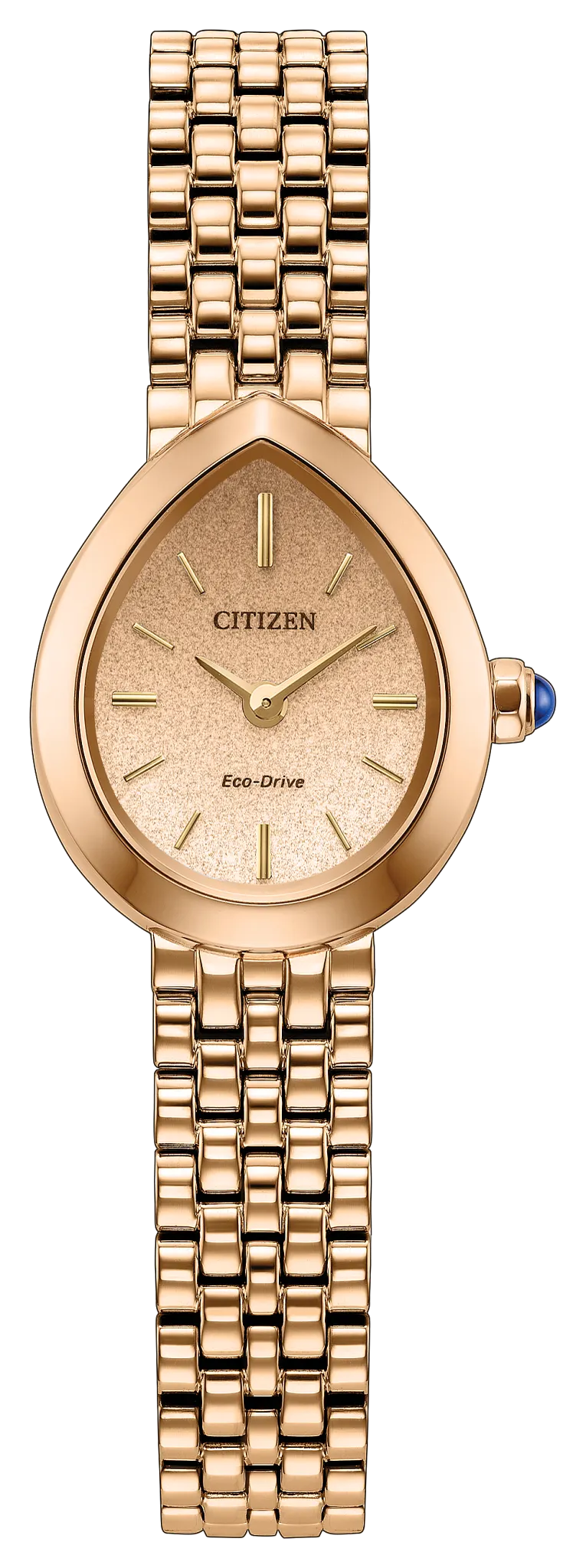 Citizen L Rainell Rose Gold-Tone Dial Stainless Steel Bracelet